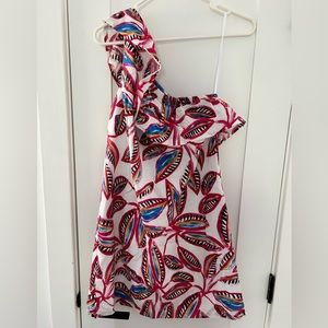 Jcrew one shoulder dress size small